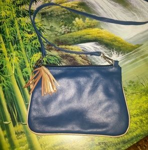 Promod leather sling bag